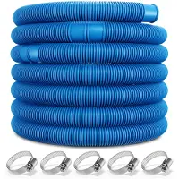 Monzana Zwembadslang Blauw Ø32mm 6m