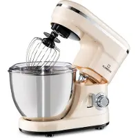 Klarstein Bella Mini roermachine 1200 W 6 standen 4 liter roestvrij staal pulsefunctie