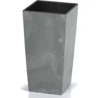 Deuba Bloempot Betonlook Grijs 91L