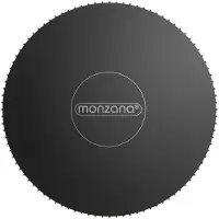 Monzana Trampoline Sprongdoek, 183 cm, 30 oogjes, 8-voudig genaaid, UV-bestendig, 14 cm veren, 50 kg, tuintrampoline, vervangingsonderdeel