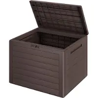Casaria Kussenbox Lille Bruin 190L houtlook