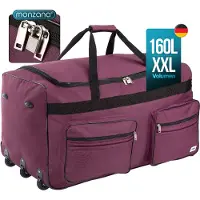 Monzana Reistas XXL Bordeaux Rood 160L met Wielen