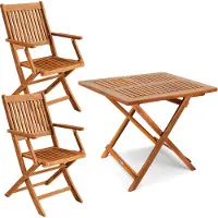 Casaria Tuinset 3-delig Acaciahout