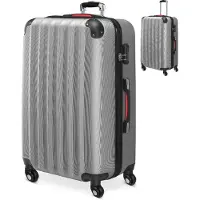 Monzana Reiskoffer Baseline Zilver Kunststof Hardcase 90 L