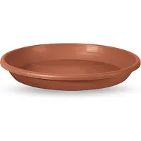 Briconess Onderpot 'cilinder', diameter 37 cm (geschikt voor een vaas met een diameter van 50 cm) - kleur: terracotta