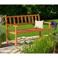 Casaria Tuinbank Kensington Acaciahout 120x90x50-58cm