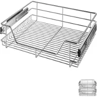 Casaria Telescopische ladeset van 2 60cm kastbreedte