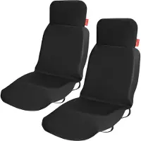 Kingsleeve Autostoelhoes 2 Stuks Zwart 160x66cm