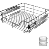 Deuba Telescopische Keukenlade 50cm Kastbreedte 2 Stuks