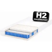 Sofello Premium Latex Matras met Multipocketvering, 90x200 cm, H2, 7 zones, 508 veren per m², 21 cm dik, dubbelzijdig, ademend en orthopedisch