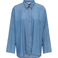 ONLY Blouse 'ONLGRACE-CHARIS' blauw denim