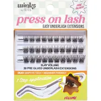 Ardell Winks Press On Lash Volume underlash extentions Wimpers 1 st Schwarz