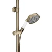 Hansgrohe doucheset Axor Montreux, 900 mm, met handdouche, 100 mm, 1 straal, borstelstraal. Nieuw.
