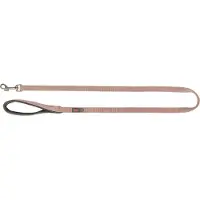 Trixie Hondenriem - Premium Blush 120x1 cm - Neopreen Handvat, Oogje voor Penning