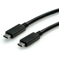 Secomp STANDAARD USB 3.2 Gen 2-kabel, Emark, C-C, M/M, 10Gbit/s, 100W, zwart, 1 m