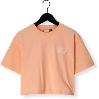Retour Jeans T-shirt met backprint oranje Meisjes Katoen Ronde hals Backprint - maat 170/176