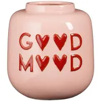 Mica Decorations vaas Good Mood (26x27 cm)