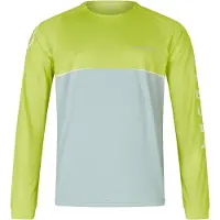 Endura - Core Printed L/S Tee - Fietsshirt XXL, groen/grijs