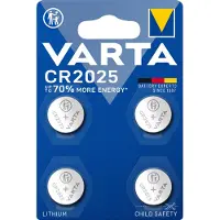 Varta 06025 101 404 - Batterij - 160mAh - 20x20x2,5mm - 2,5g