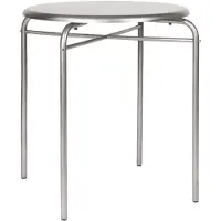 Frama Petit Rond Tafel Ø65 Cm - Eettafels & bartafels Roestvrijstaal Roestvrij staal - 7413