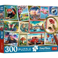 Trefl puzzel - postzegels - 300 stukjes - educatief speelgoed.