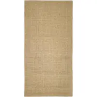 vidaXL Sisalmat voor krabpaal 100x200 cm