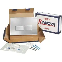Pucci Kit Eco Rinnova, dubbele knop, wit, 4,7 mm