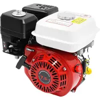 OEM Benzinemotor, 4-takt, 212cc cilinderinhoud, rood