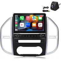 AWESAFE Geschikt voor Renault Clio (2017 t/m 2019) - 2+64GB 4Core - 10.1 inch Android 14.0 CarPlay Autoradio - Draadloos CarPlay & Android Auto - Bluetooth & WiFi - GPS Navigatie