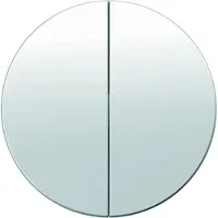 Hager Berker scharnierende deurdranger, model R.1/R.3, kleur: polarwit, glanzend, 1 stuk.