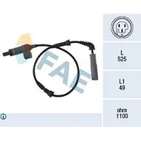 FAE 78018 Wielsnelheidssensor (ABS)