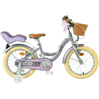 Volare Blossom Kinderfiets - Meisjes - 16 inch - Paars - Twee Handremmen