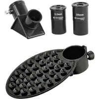 Bresser Junior Teleskop & Mikroskop-Set Refractor-telescoop Azimutaal Achromatisch Vergroting 20 tot 32 x