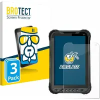 BROTECT Screenprotector 3 Stuks voor Unitech TB85 Beschermglas transparant