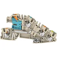 Weidmuller 2668950000 Installatie-etageklem Steekaansluiting Beige 50 stuk(s) Piece