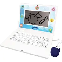 Lexibook Tweetalige Educatieve Laptop met 170 activiteiten (85 per taal), scherm van 6.7” in het Duits en Engels