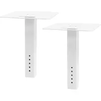 Omnitronic BOOZ Event Stand Tower Weiss Ablagen für Monitor Speaker - DJ-tafel