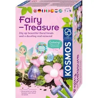 Kosmos Dig Out Fairy Treasure - Opgravingsset - Graaf Een Feeënschat Op - Maak Je Eigen Feeënarmband - Inclusief Amethist, Bloemenkralen en Haaraccessoire - STEM Speelgoed - Vanaf 7 Jaar