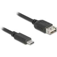 DeLOCK USB 2.0 Cable USB Type-C male to EASY USB Type-A female 0.5 m