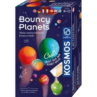 Kosmos Bouncy Planets - Experimenteerset - Maak Je Eigen Stuiterballen in Planeetvorm - Creëer Mars, Jupiter, Venus en Saturnus - STEM Speelgoed - Vanaf 8 Jaar