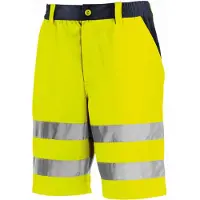 TeXXor Signaalbroek Erie felgeel/marineblauw