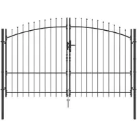 vidaXL Dubbele Heining CORONA 299,5 x 224,5 cm Vergrendelbaar Staal