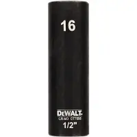 DeWalt DT7550 Krachtdop 1/2" lang | 16mm