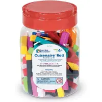 Learning Resources rekenstaafjes set plastic 155 stuks educatief speelgoed. - 3+