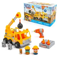 Learning Resources kraan speelgoed - Design & Drill Bolt Buddies bouwset. - 3+