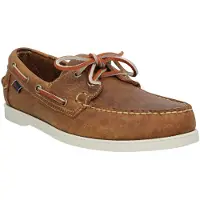 Sebago Men Docksides Portland Crazy H Brown Tan-Schoenmaat 44,5