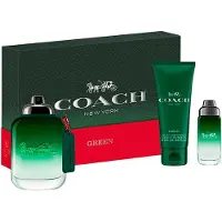 Coach Green - Eau de Toilette 100 ml + Douchegel 100 ml + Eau de Toilette 15 ml