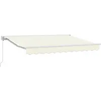 vidaXL Zonnescherm Frame Crèmekleurig 250 x 200 cm