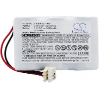 Cameron Sino Braun OM11443 / 33175551 / 34502556 accu (7.2 V, 3000 mAh, huismerk)