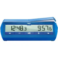 Dgt 1500 digitale schaakklok blauw